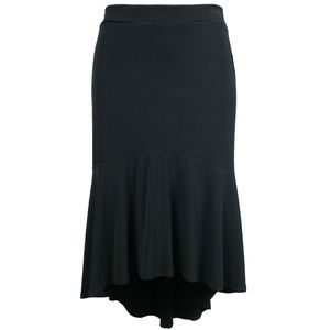 Clara Sunwoo Black Asymmetrical Skirt
